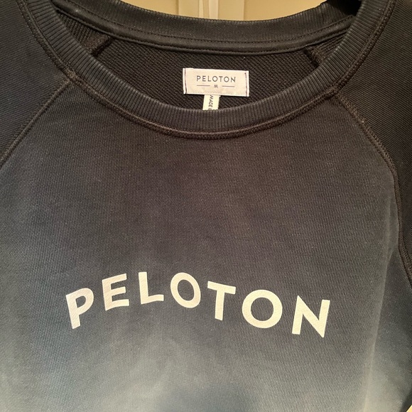 Peloton Gradient Black and White Sweatshirt - Picture 3 of 4